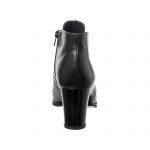 Ghete dama din piele naturala - Negru Box - GX45 NB