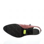 Ghete dama din piele naturala - Bordo Box cu Pictura - GX45 BBP
