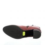 Ghete dama din piele naturala - Bordo cu Pietre - GX50 BOP