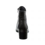 Ghete dama din piele naturala - Negru Box - GX42 NB