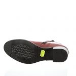 Ghete dama din piele naturala - Bordo Box cu Solzi - GX42 BoBS