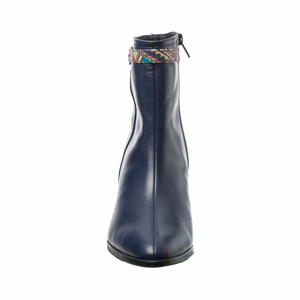 Ghete dama din piele naturala - Blu Box Model Traditional - GX43 BBMT