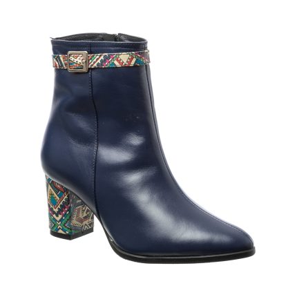 Ghete dama din piele naturala - Blu Box Model Traditional - GX43 BBMT