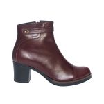 Ghete Dama din Piele Naturala - Bordo - 80 B