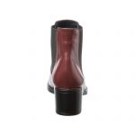 Botine dama din piele naturala - Bordo Box - E01 BoB