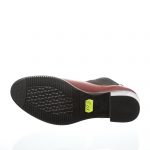 Botine dama din piele naturala - Bordo Box - E01 BoB