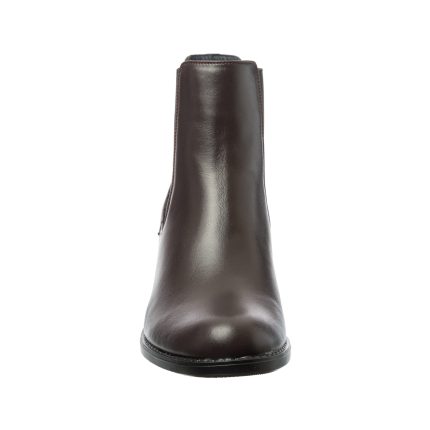 Botine dama din piele naturala - Maro Box - E01 MB