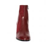 Ghete dama din piele naturala - Bordo Box cu Antilopa - GX40 BoBA