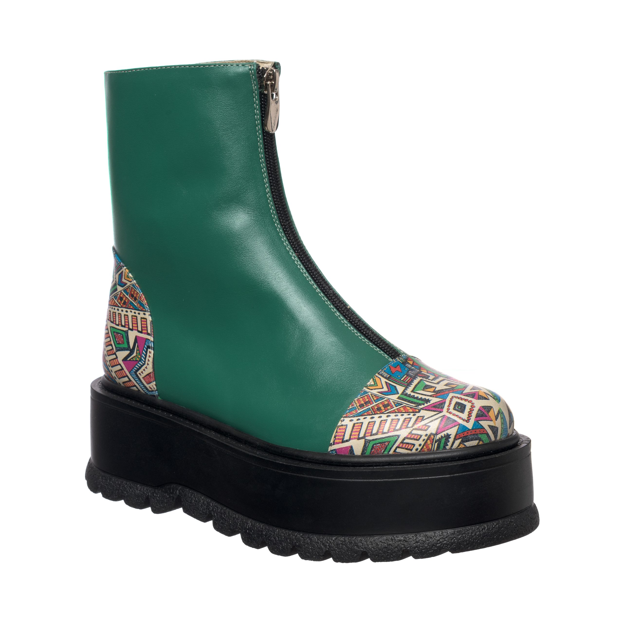 Bocanci dama din piele naturala - Verde Box Traditional- BC25 VBT Bocanci dama din piele naturala - Verde Box Traditional- BC25 VBT