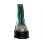 Bocanci dama din piele naturala - Verde Box Traditional- BC25 VBT