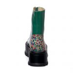 Bocanci dama din piele naturala - Verde Box Traditional- BC25 VBT