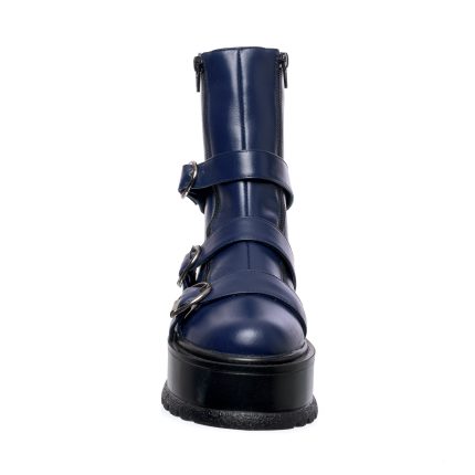 Bocanci dama din piele naturala - Blue Box - BC30 BB