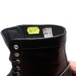 Bocanci dama din piele naturala - Negru Box - BC31 NB
