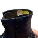 Bocanci dama din piele naturala -Blue Box Zigzag- BC33 BBZ