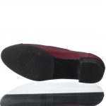 Pantofi dama din piele naturala - Bordo Varf Poney - T7 BVP