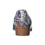 Pantofi dama din piele naturala - Verde Model Traditional - T6 VMT