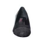 Pantofi dama din piele naturala - Negru Varf Puncte - T7 NVP