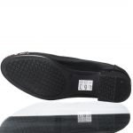 Pantofi dama din piele naturala - Negru Varf Sarpe Galben - T7 NVSG