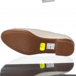 Pantofi dama din piele naturala - Bej Varf Firicel Auriu - T7 BVFA