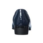 Pantofi dama din piele naturala - Albastru + Croco Albastru - T8 ACA