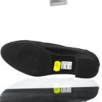 Pantofi dama din piele naturala - Negru + Croco Negru - T8 NCN