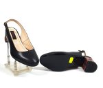 Sandale dama din piele naturala - Negru Box Paun - A77 NBP