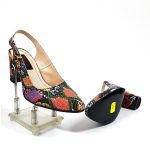 Sandale dama din piele naturala - Sarpe Colorat - V7 SC