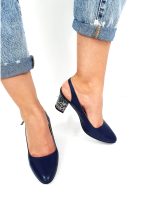 Sandale dama din piele naturala - Blu Toc Model Traditional - V7 BTMT