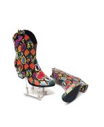 Ciocate dama din piele naturala - Sarpe Colorat - Ciocate SC