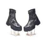 Bocanci dama din piele naturala - Sarpe Negru - BC25 SN