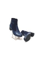 Ghete dama din piele naturala - Blue Box cu Antilopa - GX52 BBA
