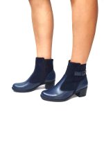 Ghete dama din piele naturala - Blue Box cu Antilopa - GX52 BBA