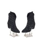 Ciocate dama din piele naturala - Negru 3D - Ciocate N3D