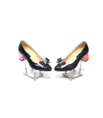 Pantofi dama din piele naturala - Negru Box Fulger - A12 NBF