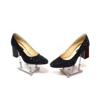 Pantofi dama din piele naturala - Negru 3D- R7 N3D