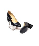 Pantofi dama din piele naturala - Negru Box cu Negru 3D - R9 NBN3D