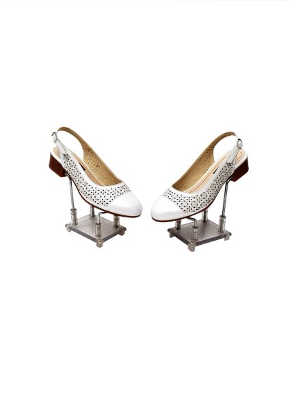 Sandale dama din piele naturala - Bej Sidef - T17 BJS
