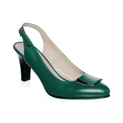 Sandale dama din piele naturala VERDE BOX - D40 VB